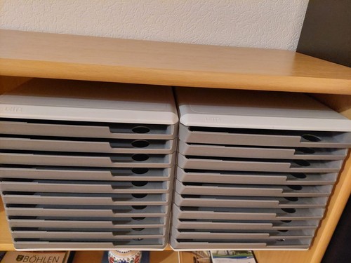 Leitz ablagesystem grau - ablagesystem, und